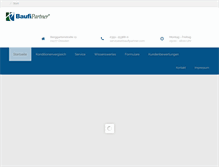 Tablet Screenshot of baufipartner.com